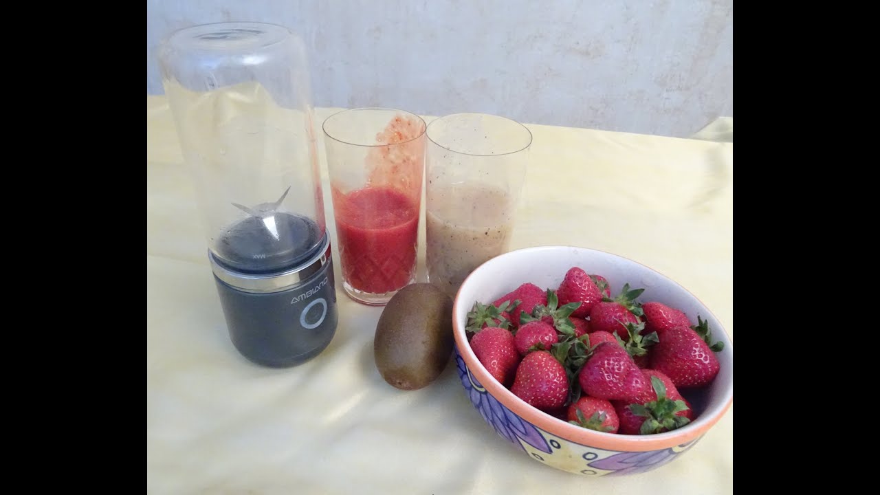 AMBIANO Cordless Smoothie Blender.AMBIANO Akku-Smoothiemixer