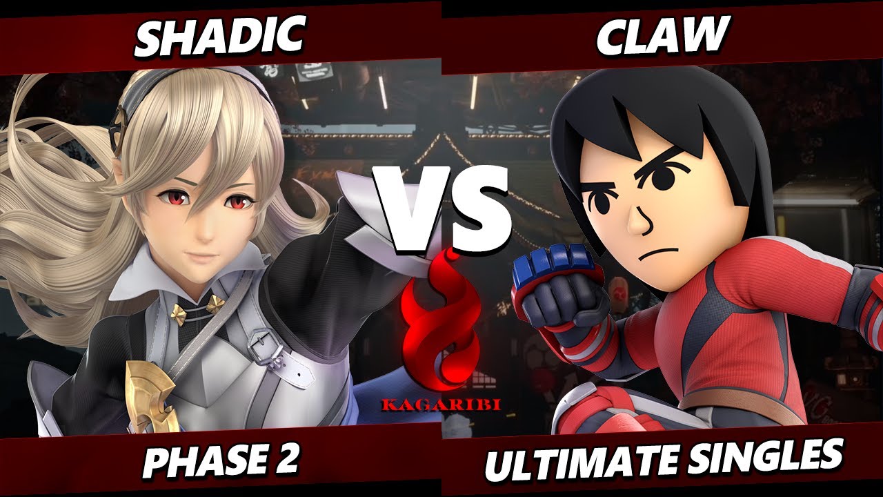 Kagaribi 13 - SHADIC (Corrin) Vs. Claw (Mii Brawler) Smash Ultimate - SSBU