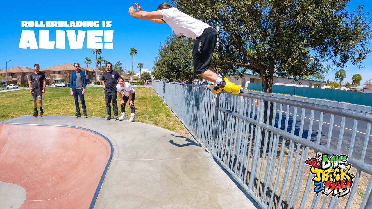Ролики ЖИВЫ / Один трюк в день на THEM Tuesdays Skate Sesh #rachardjohnson