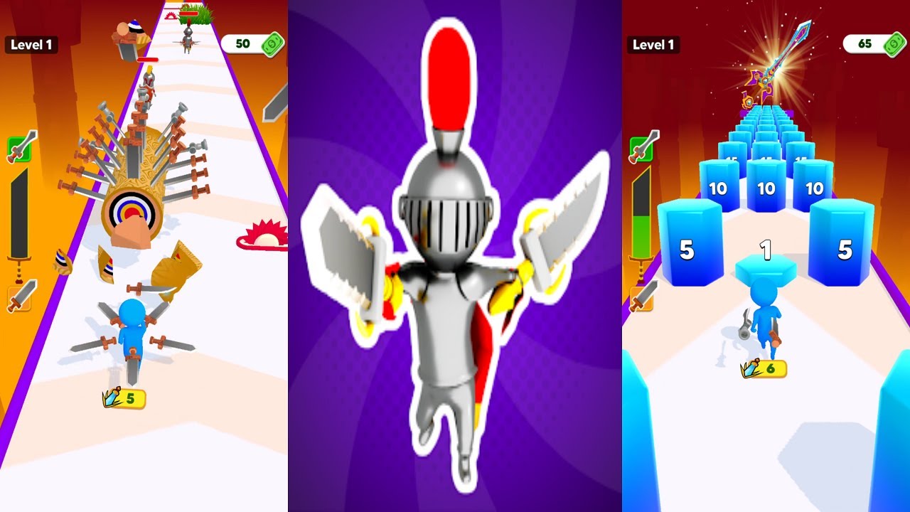 Sword Clash Run Gameplay Mobile Game Walkthrough All Levels Android Ios