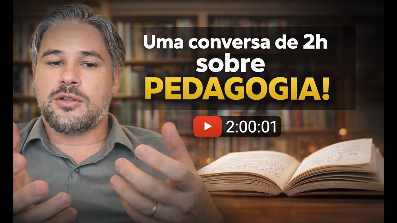 Uma conversa de 2h sobre pedagogia com Prof. Marcelo Trindade!