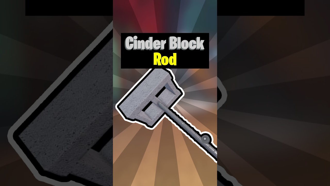 How to get CINDER BLOCK ROD #fisch