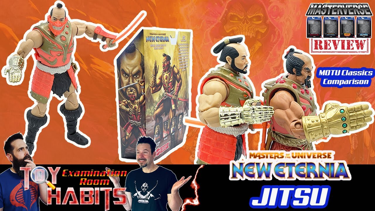 Обзор игры Jitsu Masterverse New Eternia + сравнение с классическими играми Masters of the Univer...