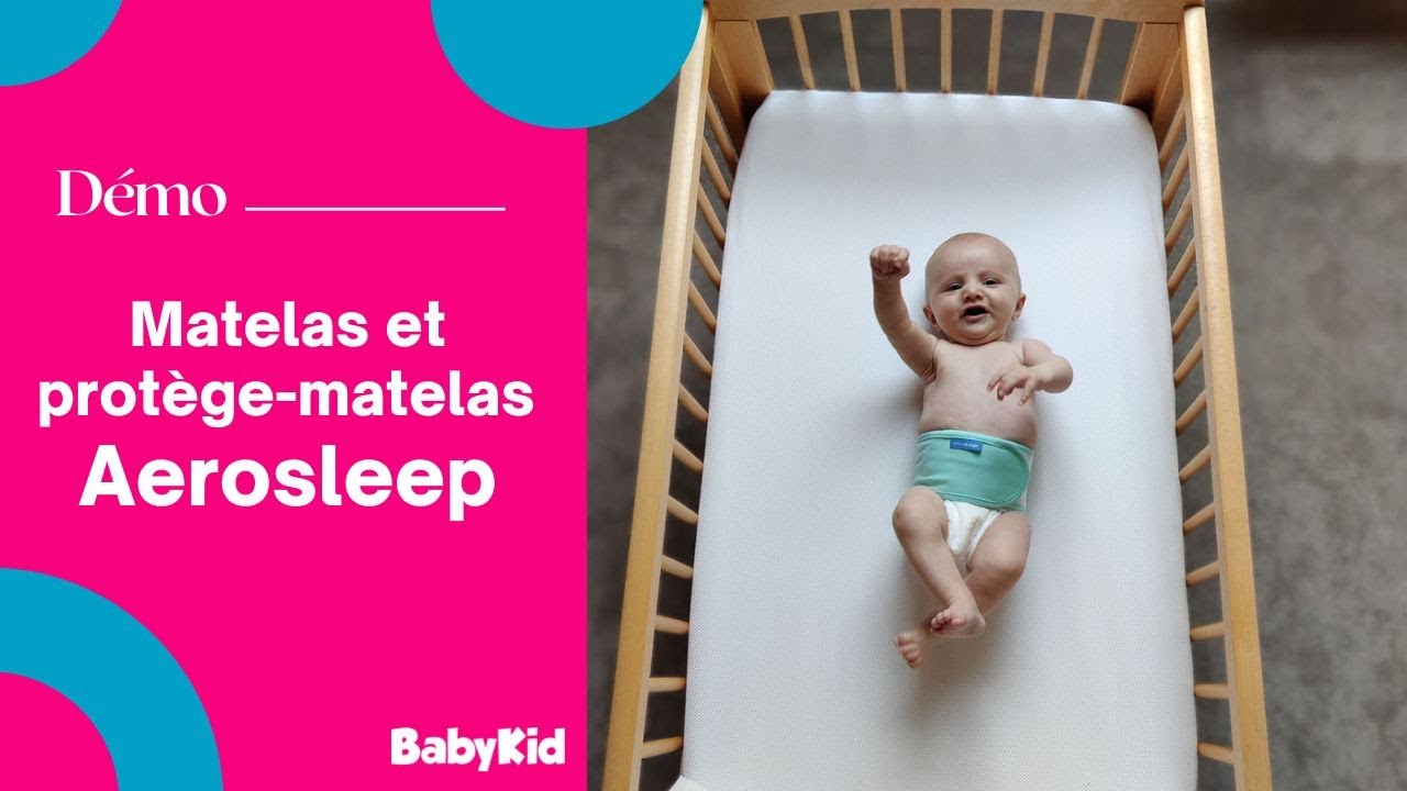 AEROSLEEP : Gaetan présente le matelas et protège matelas de Aerosleep