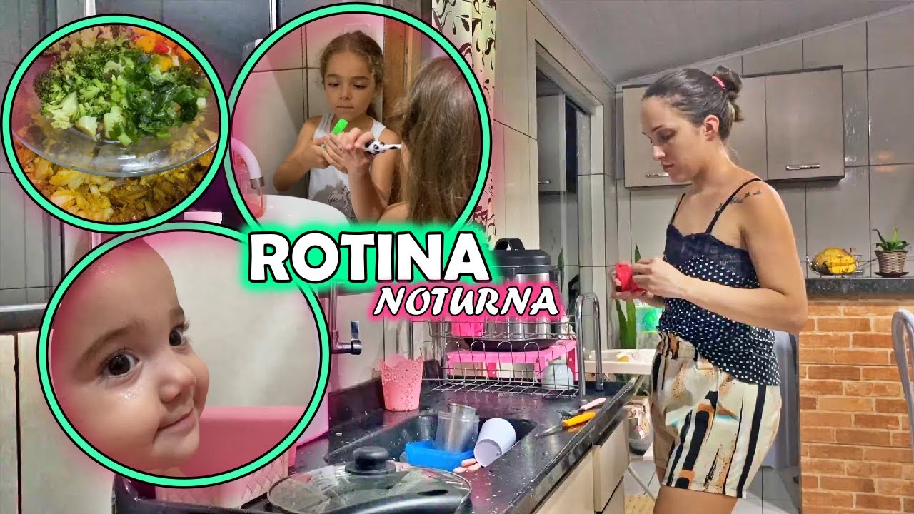 ROTINA NOTURNA SOZINHA COM 4 FILHOS / PREPARANDO O JANTAR / PAPAI LIGOU PRA NÓS