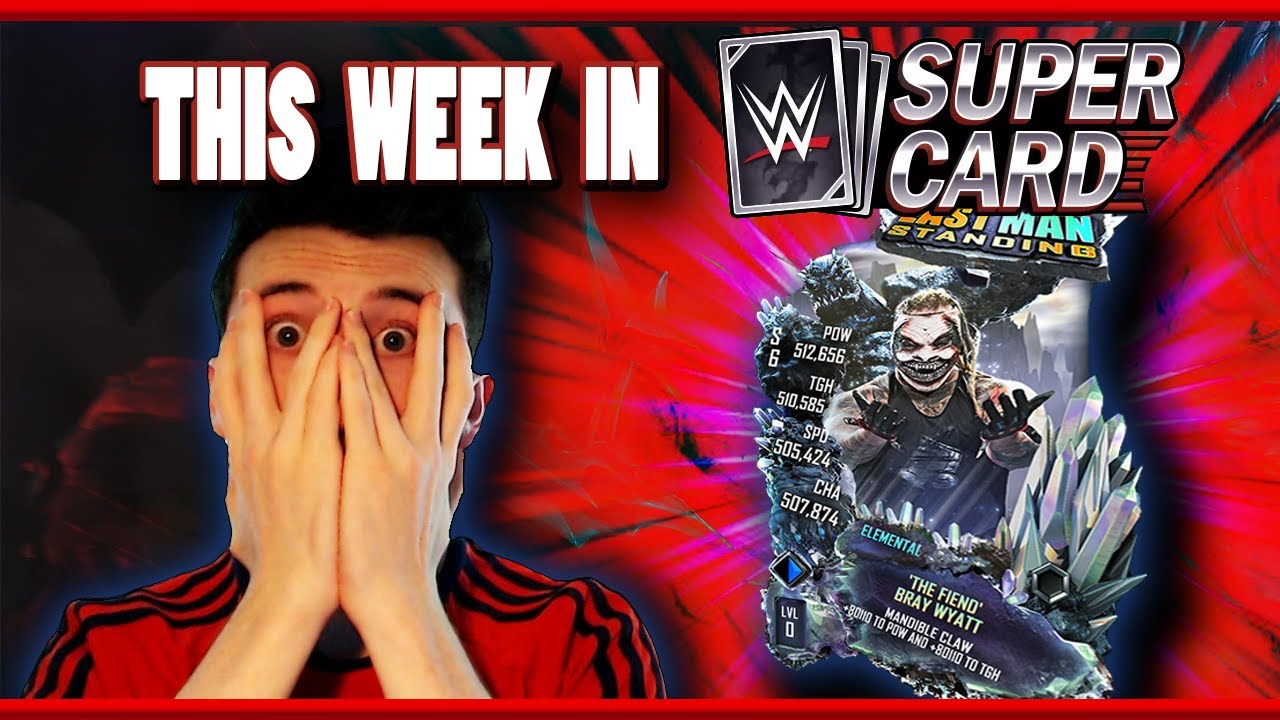 WWE Supercard Last Man Standing - Supercard Equipment Glitch Removed?!