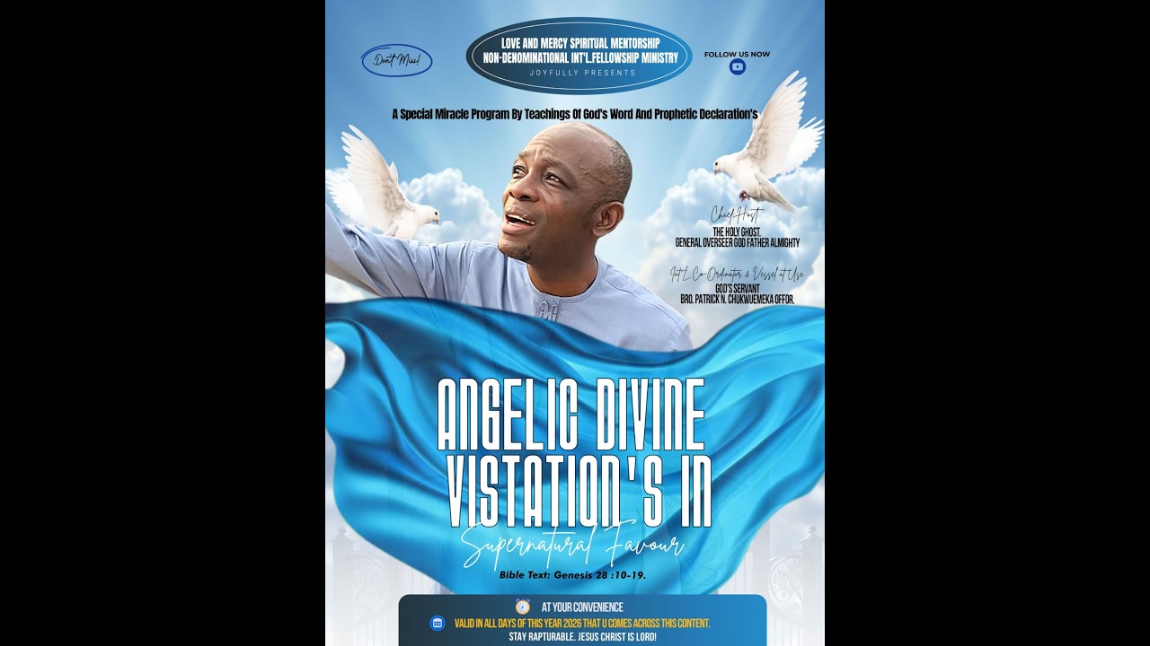 A Special Miracle Program By Teaching Of God's Word And Prophetic Declarations.