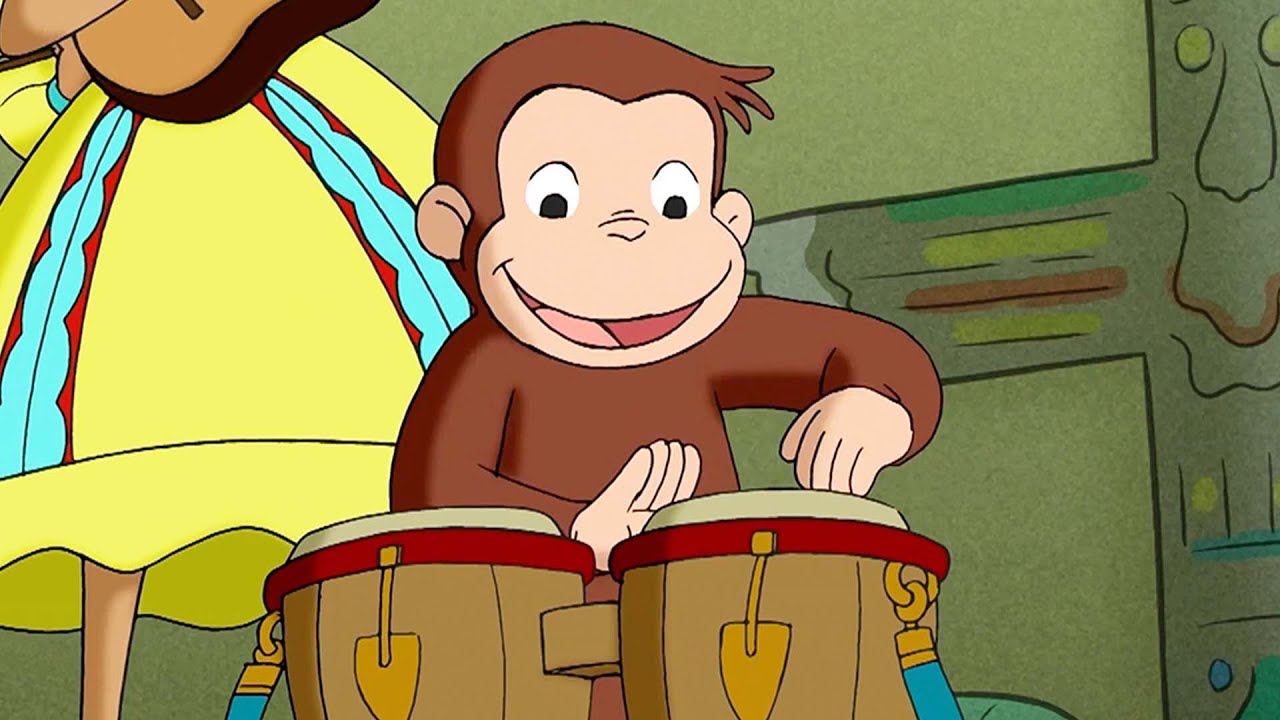 George Adora Música 🐵 George, o Curioso 🐵 Desenhos Animados