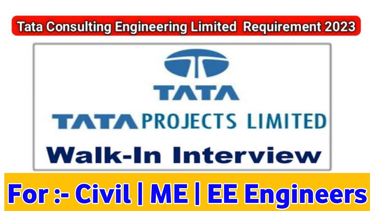 TATA Engineering Recruitment 2023 || TATA Vacancy 2023 || Walk in INTERVIEW @diplomaholders