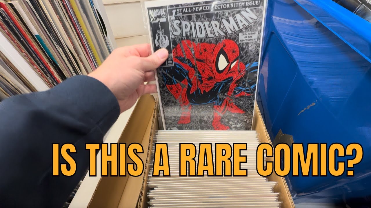What Would You Do If You Found A Rare Comic Book At A Comic Shop?