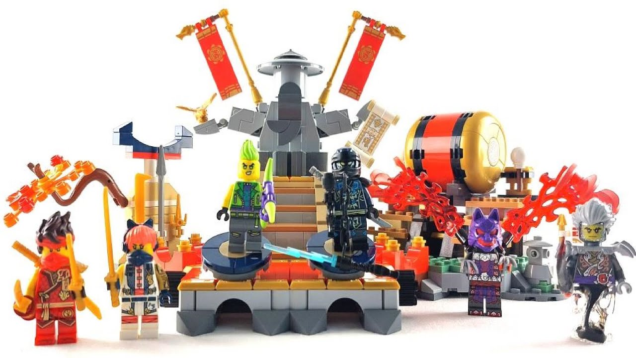 Lego Ninjago Dragons Rising Set 71818 - Turnier-Arena / Review / Sommer 2024