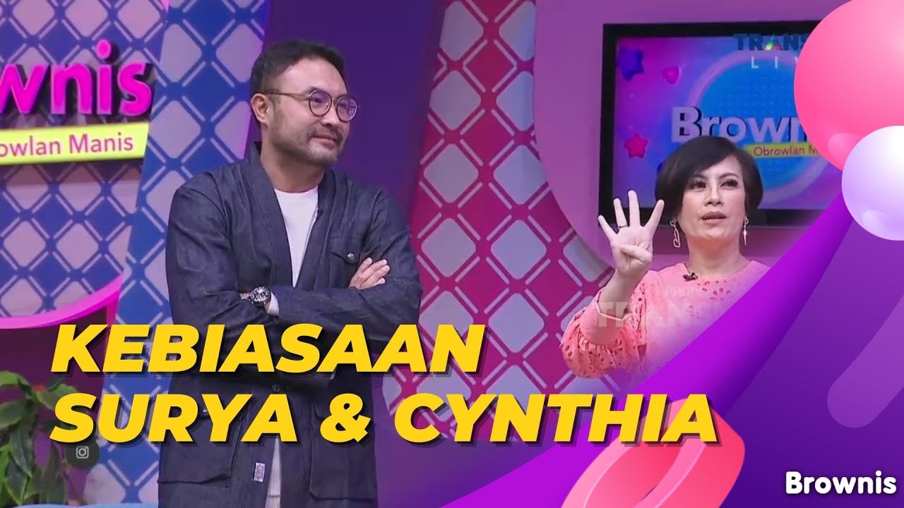 KEBIASAAN RANJANG INI JADI RAHASIA RUMAH TANGGA SURYA DAN CYNTHIA LAMUSU | BROWNIS (28/1/22) P1