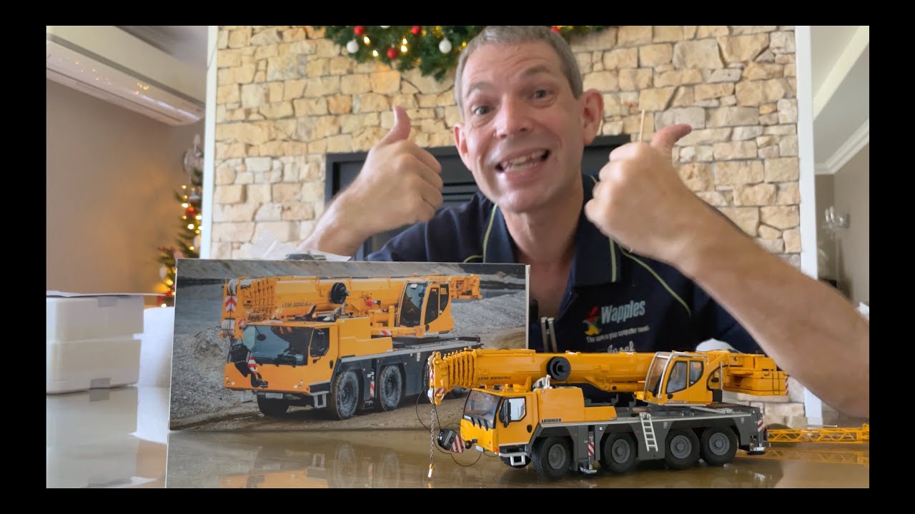 Josef - Model Railway & Toy Room 49 WSI LIEBHERR  LTM 1090 4.2 Crane Important Instructions Stuck ?