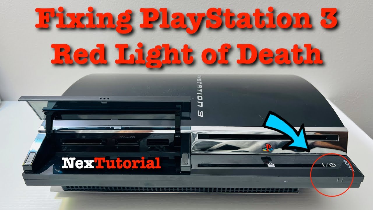Как исправить красный свет смерти на PlayStation 3 | Исправление мигающего красного света на PS3 ...