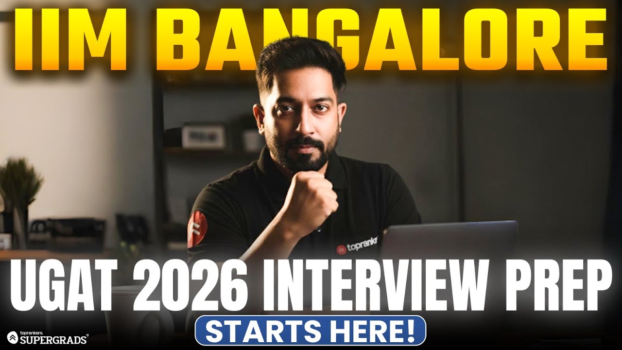 Your IIM Bangalore UGAT 2026 Interview Prep Starts Here 🚀 | AdmitSure by Supergrads