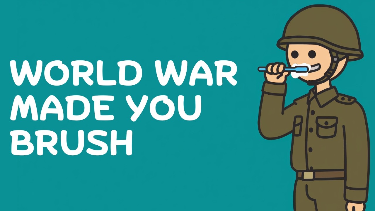 How WWII Turned Toothbrushing Into a Daily Habit