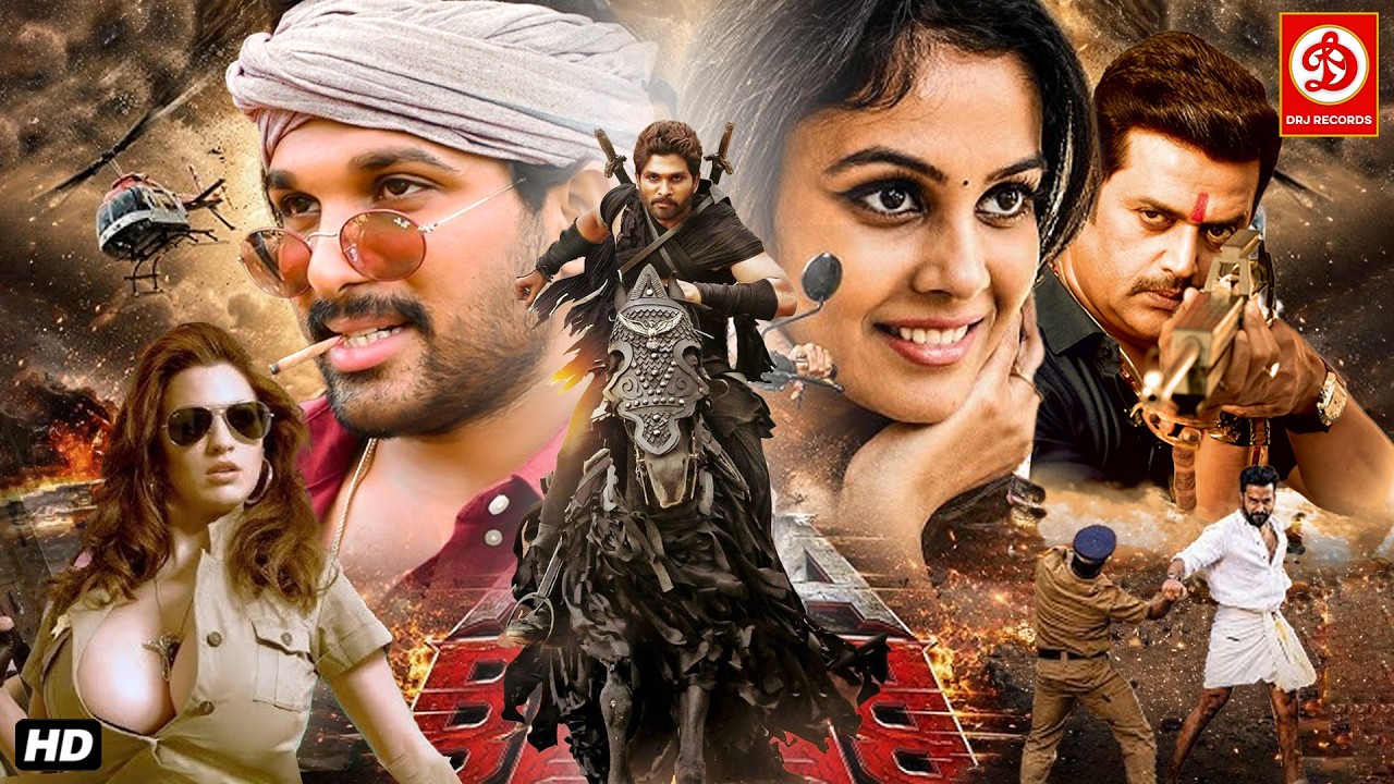 New South Hindi Dubbed Action Movie | Allu Arjun, Prithviraj, Ravi Kishan | Blockbuster Action Films
