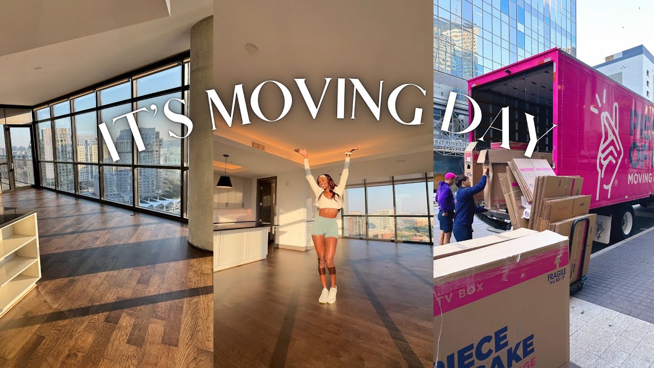 MOVING OUT OF MY STRESSFUL DALLAS PENTHOUSE INTO MY NEW HOME | NEW HOME TOUR + FIRST NIGHT IN VLOG