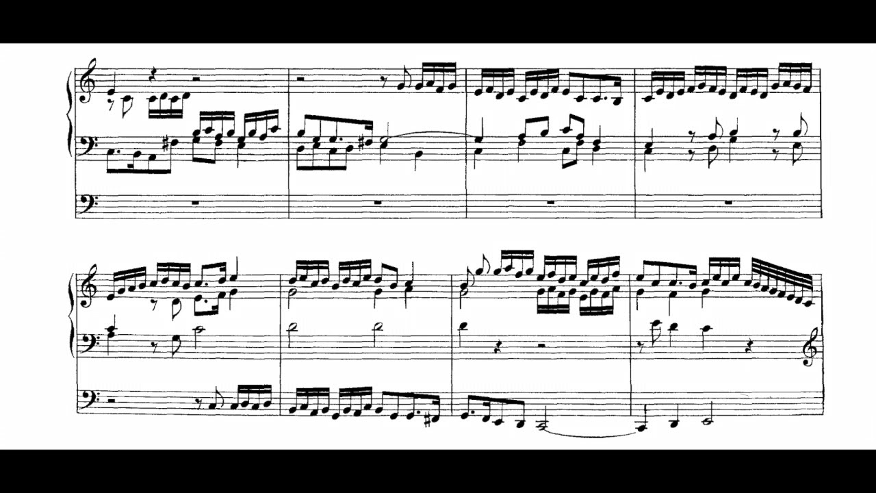 Buxtehude - Prelude in C major, BuxWV 137