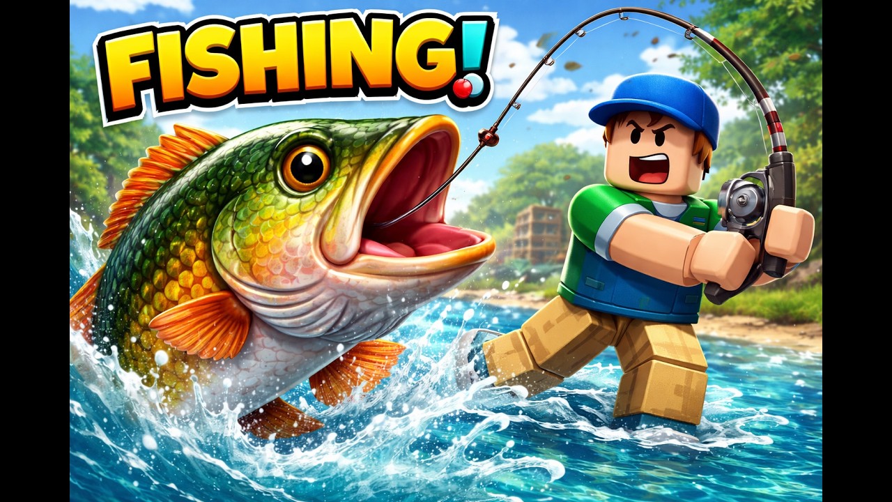 I Caught a GIANT Fish in Roblox! 🐟😱