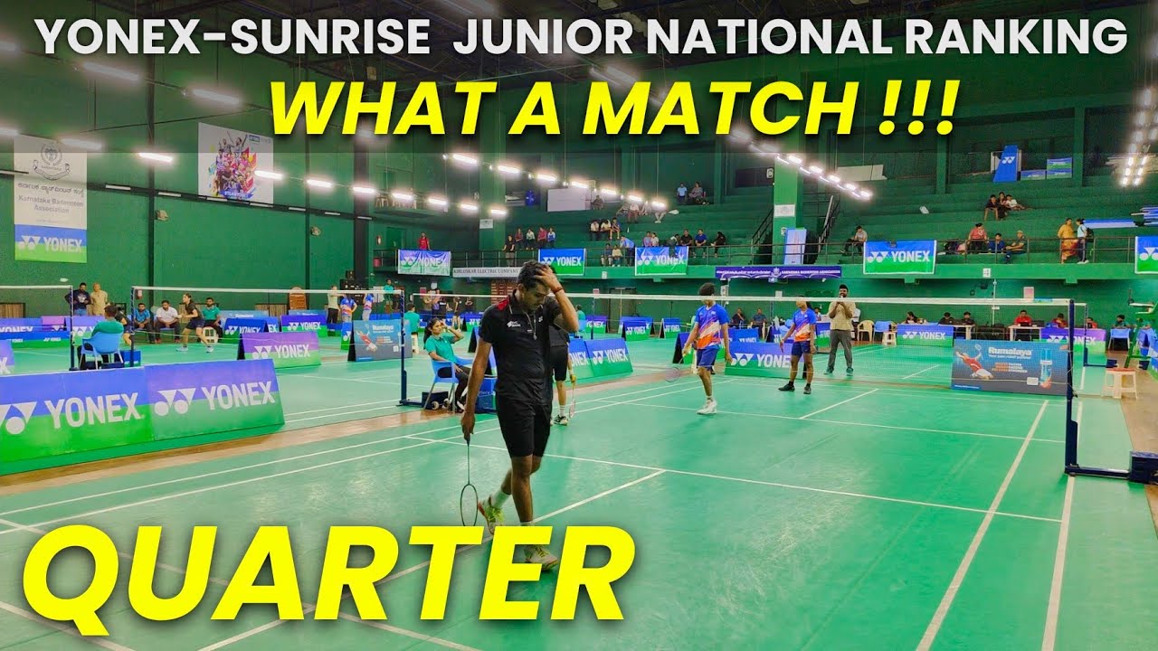 Bjorn Jaison/Vishakha Toppo vs Sumith A R/Diya Bheemaiah| Junior National Ranking 2025