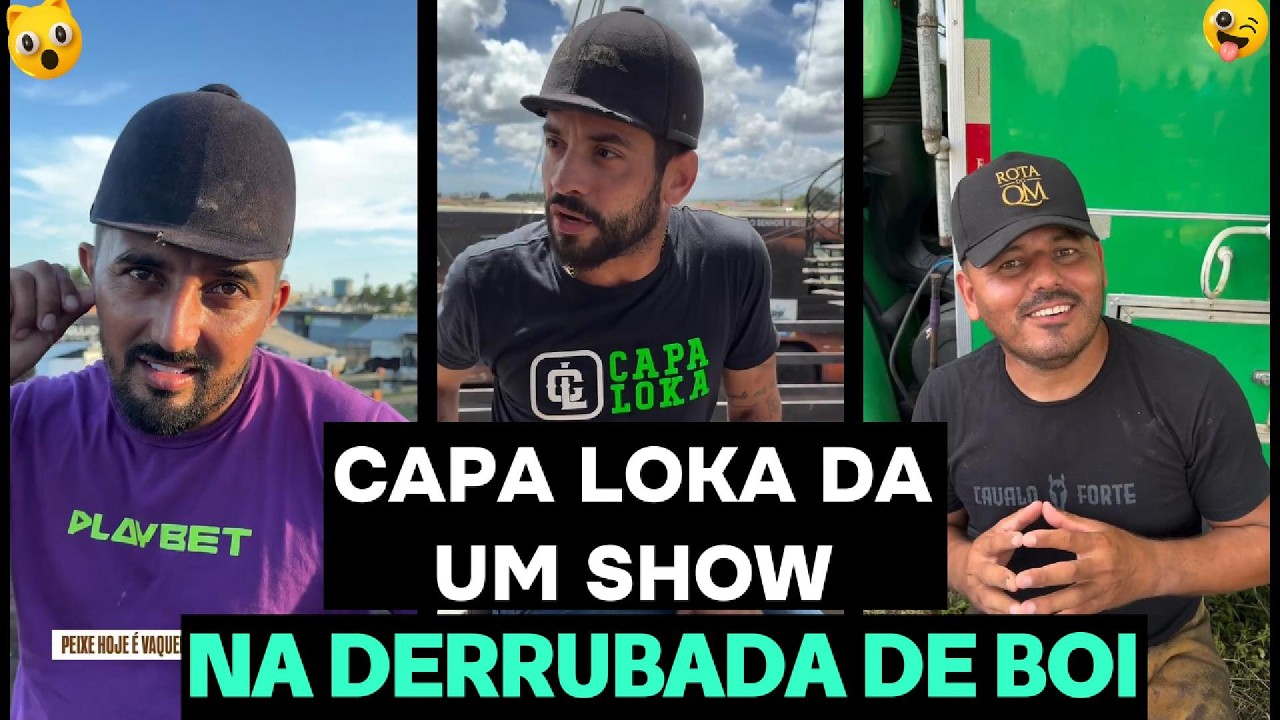 CAPA LOKA E MARDÔNIO FII MOSTRAM ENTROSAMENTO E DÃO UM SHOW NA DERRUBADA DE BOI