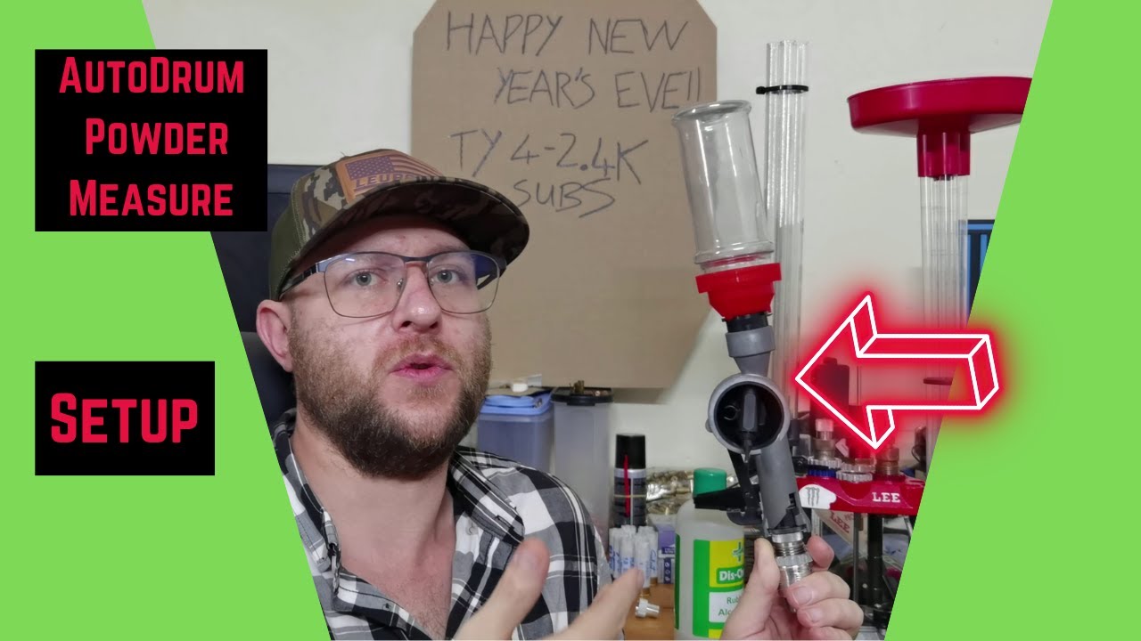 Lee Auto Drum Powder Measure(First Setup)