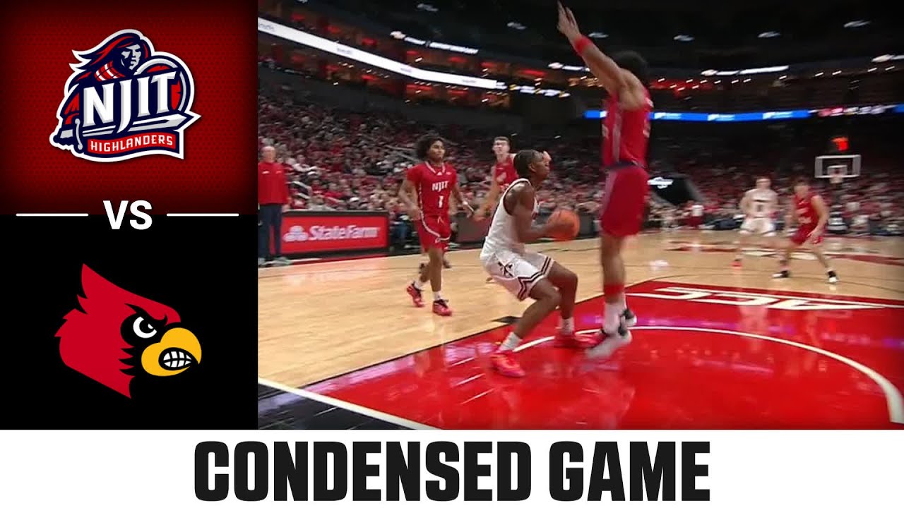 NJIT vs. Louisville Condensed Game | 2025-26 ACC Men's Basketball