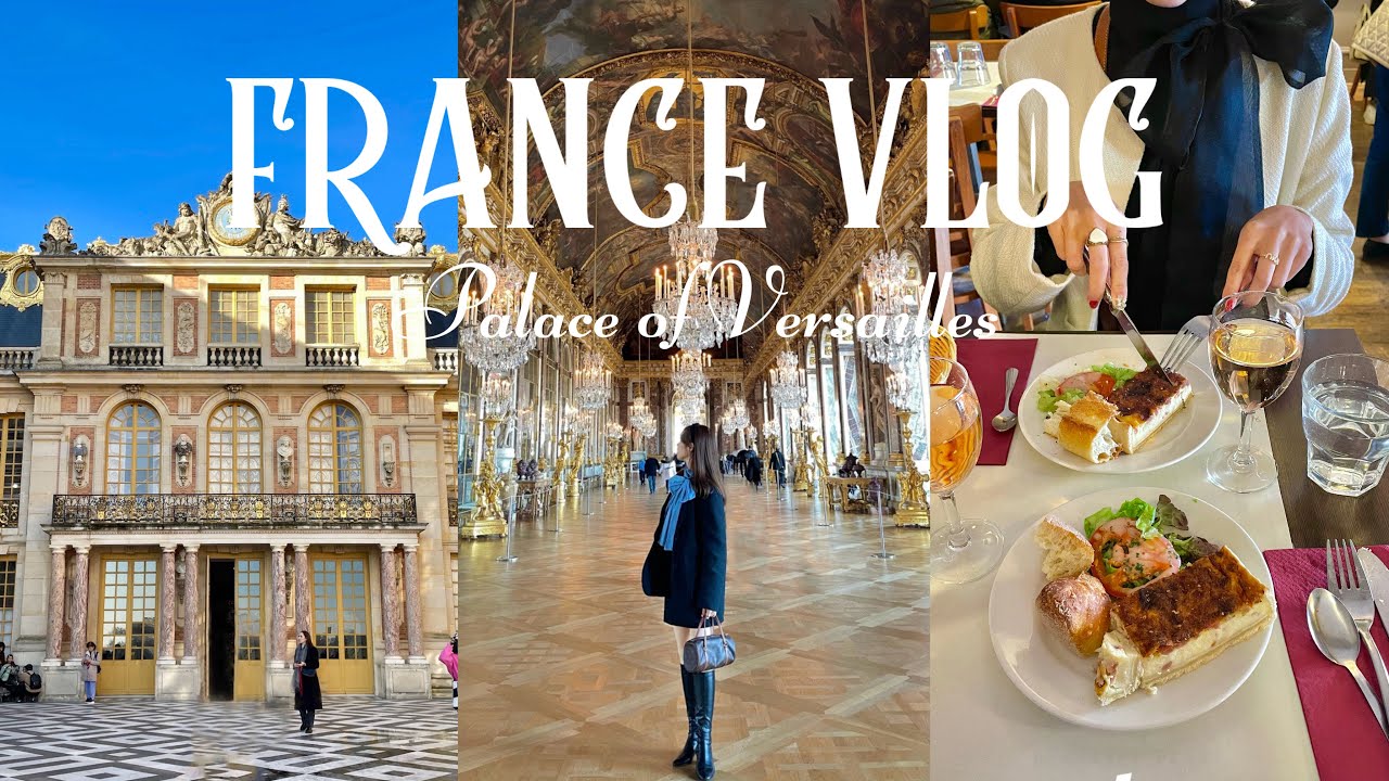 【Vlog】6泊8日フランス旅行✈️🇫🇷Pt.1｜ヴェルサイユ宮殿🪞✨｜モンサンミッシェル🏰｜社会人の休日｜海外eSIMアプリtrifa(トリファ)