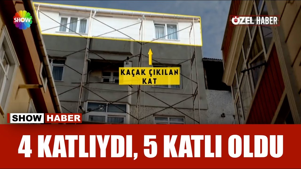 'Tadilat' dedi, kaçak kat çıktı!