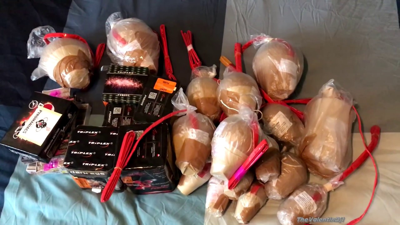 UNBOXING GROS COLIS &Eacute;TRANGER BOMBES 65,75,100 125mm