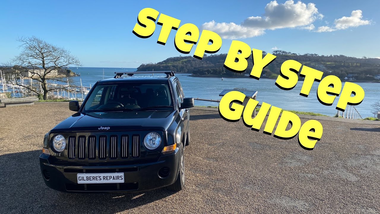 Jeep Patriot door handle replacement - door panel