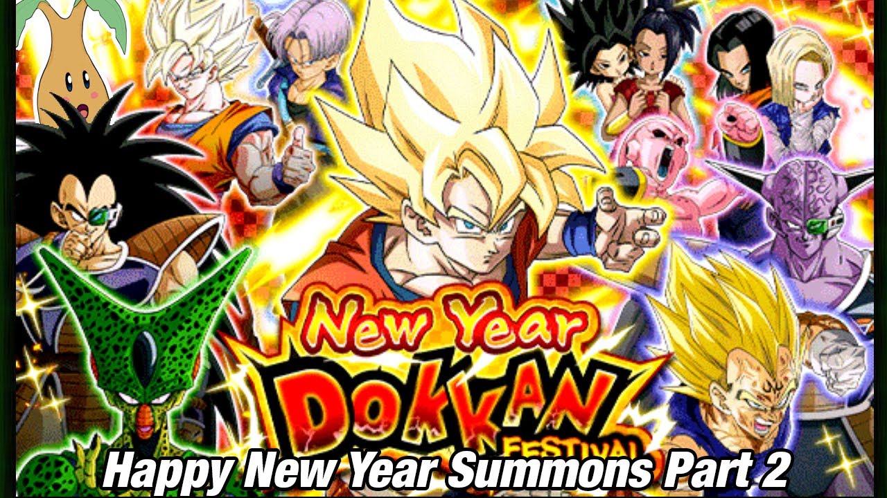 [Dragon ball Z Dokkan Battle] Rotation 2 and 3 on the 2023 New Year step-ups