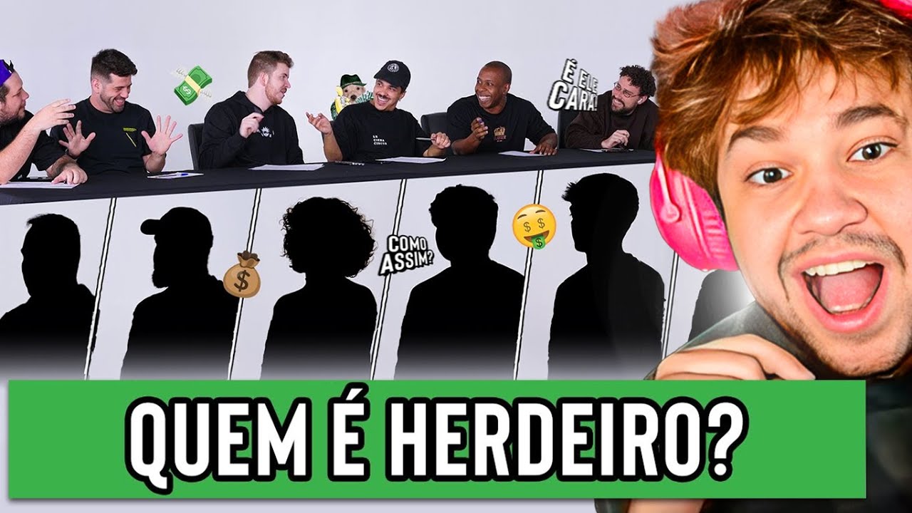 QUEM É HERDEIRO? - React Aqueles Caras