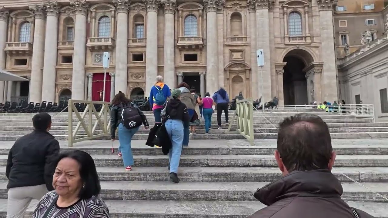 Rome Italy 2026, Inside the St Peter's Basilica Vatican City, Rome Jan 2026, Rome walking tour 4k