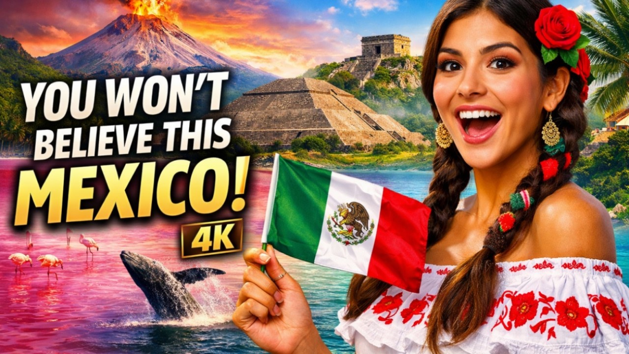 Вы не поверите! Мексика 🇲🇽 | Потрясающий документальный фильм о путешествии в формате 4K
