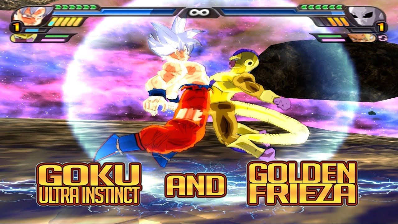 Goku Ultra Instinct and Golden Frieza Fusion | Gorieza Mastered | DBZ Tenkaichi 3 (MOD)