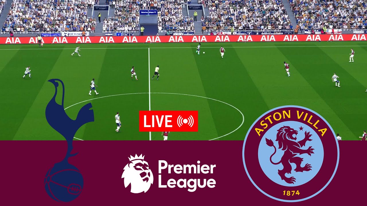 [LIVE] Tottenham Hotspur vs Aston Villa Premier League 25/26 Full Match - Video Game Simulation