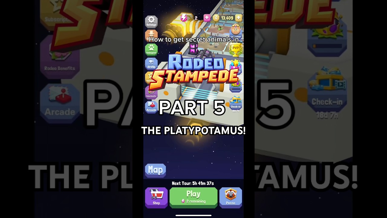 How to unlock the Platypotamus in Rodeo Stampede! (SECRET ANIMALS PT 5)