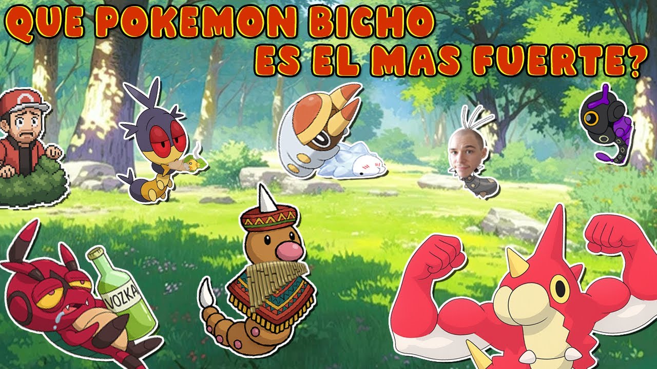 ¿Qué POKÉMON BICHO CON FORMA DE GUSANO ES EL MEJOR? 👉 🐛