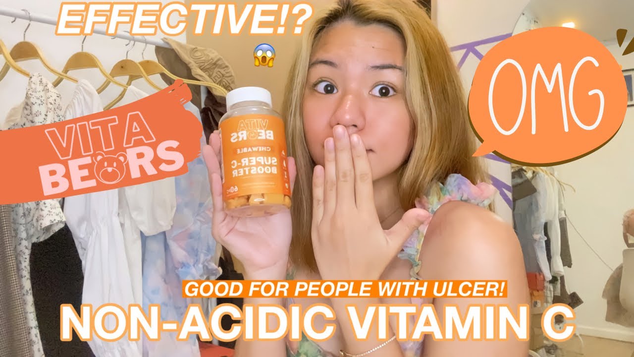 VITA BEARS VITAMIN C HONEST REVIEW! (MAGANDA PARA SA MAY ULCER) 😱😳 | it’s me An J
