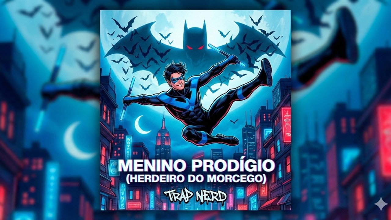 🦅 MENINO PRODÍGIO – Nightwing | Trap Nerd DC | Red-X Music 🦅