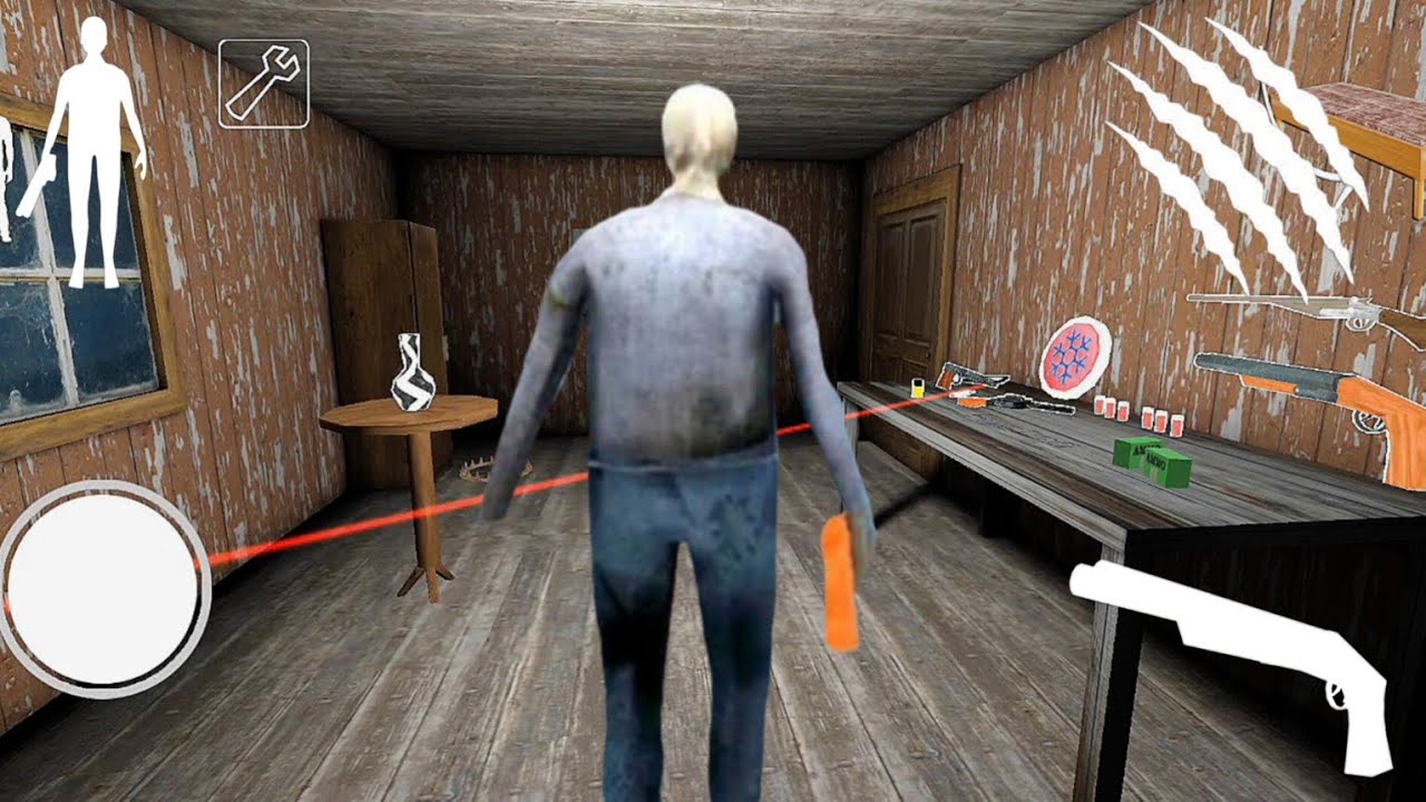 PLAYING AS GRANDPA IN GRANNY CHAPTER 1 GRANNY REVAMP HORROR MODE 