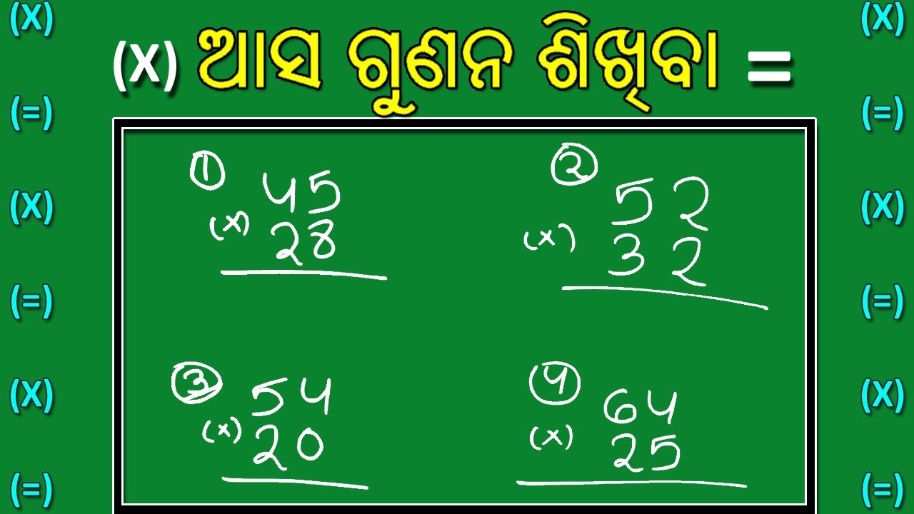 Gunana Odia For Kids||Gunana In Odia Kids|Multiplication In Odia||Odia gunana sikhiba|odisha kids tv