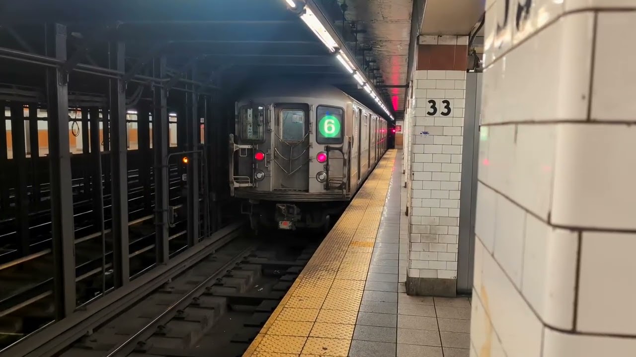NYC Subway: (2) Express Train Bypassing 33rd Street + (6) Trains