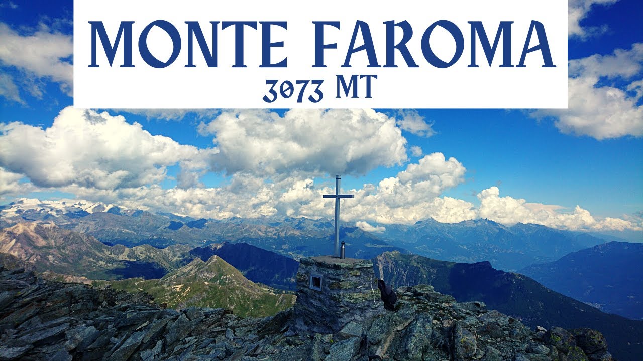Monte Faroma - 3073 mt - Via normale per la cresta NE da Porliod (AO) 4K
