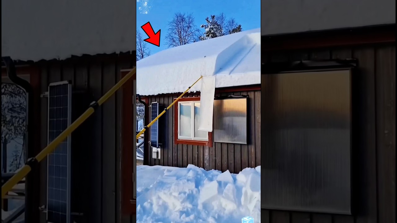 Why People Shovel Snow Off Their Roofs