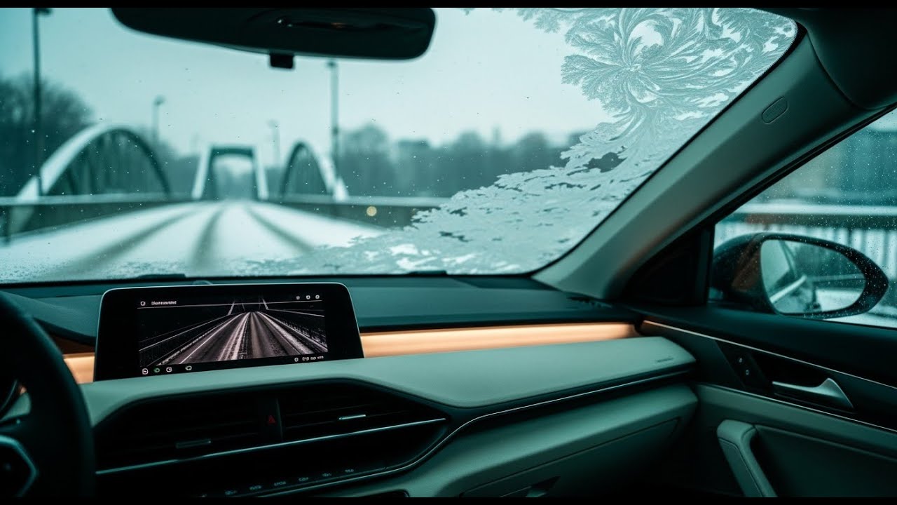 Driving Through Snow-Covered Hamburg ❄️ | A Calm Daylight Winter Drive 🌨️🚗