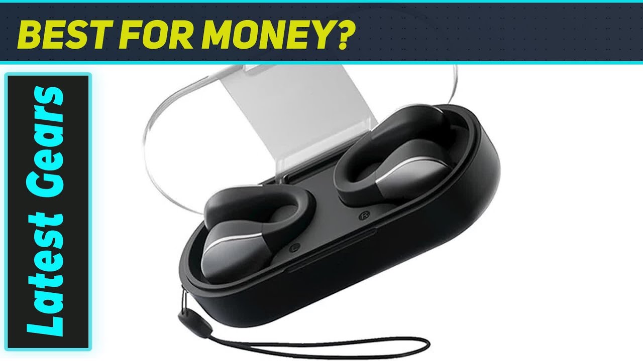 Лучшие открытые Bluetooth-наушники: Comfort Clip-on Ear Earbuds Black