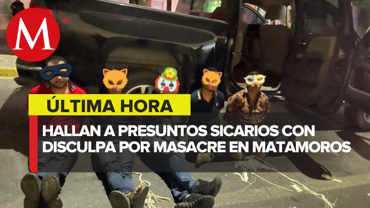 Abandonan a hombres maniatados en Matamoros